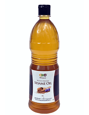 Wood Pressed Sesame Oil (With Jaggery) - Unfiltered