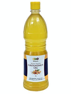 Wood Pressed Groundnut Oil - Unfiltered