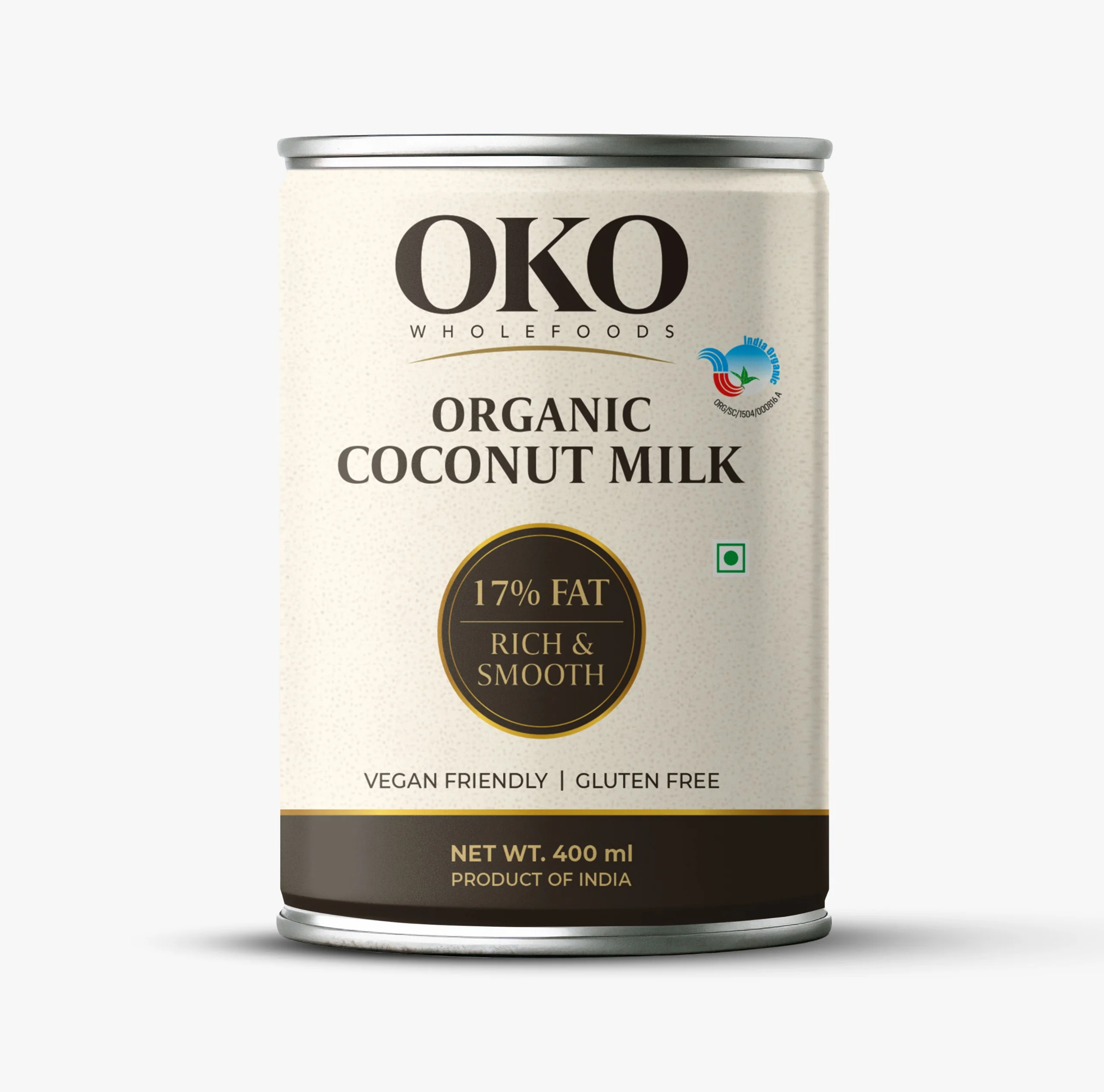 OKO Organic Coconut Milk Wholesale - Metal Tin Export